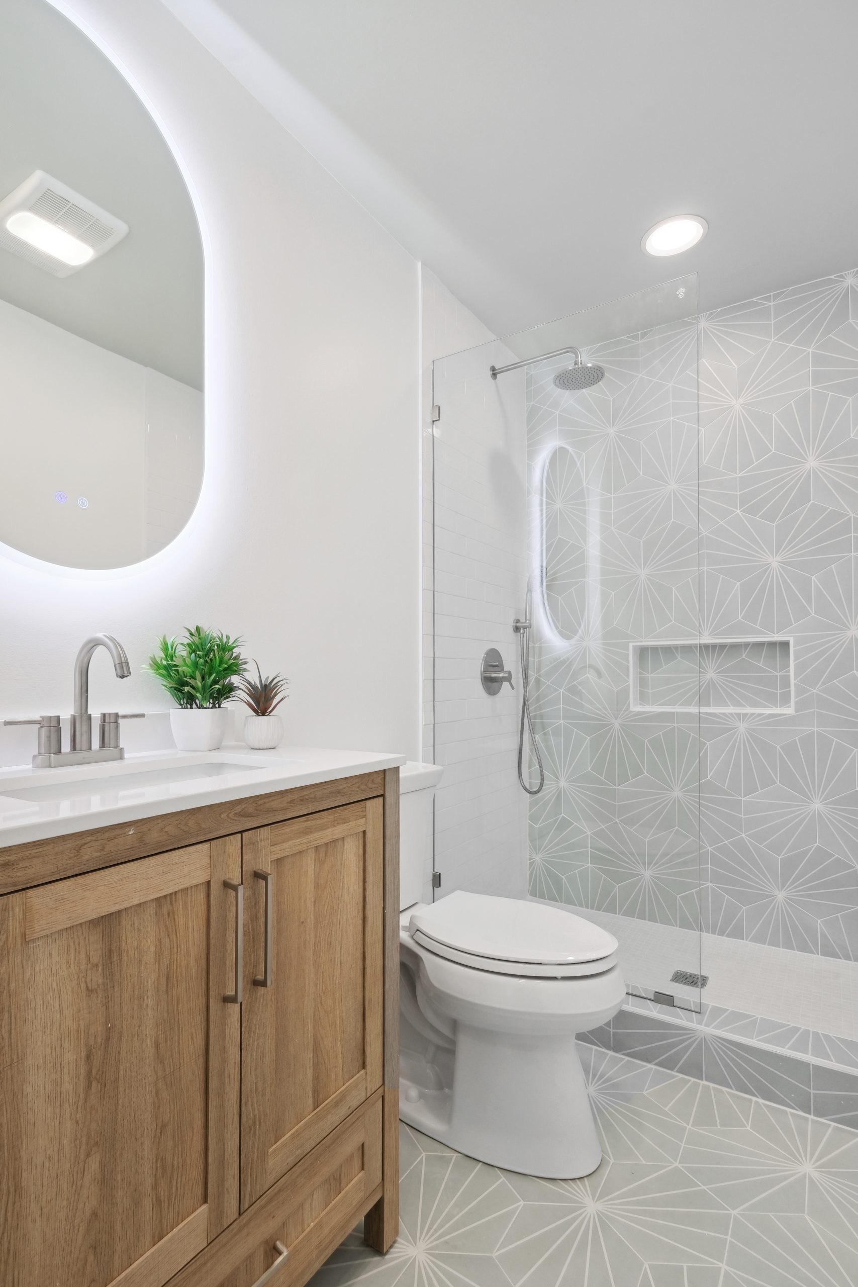 Glenwood House Luxury Bathroom Interior Renovation designed and built by DMG Design+Build